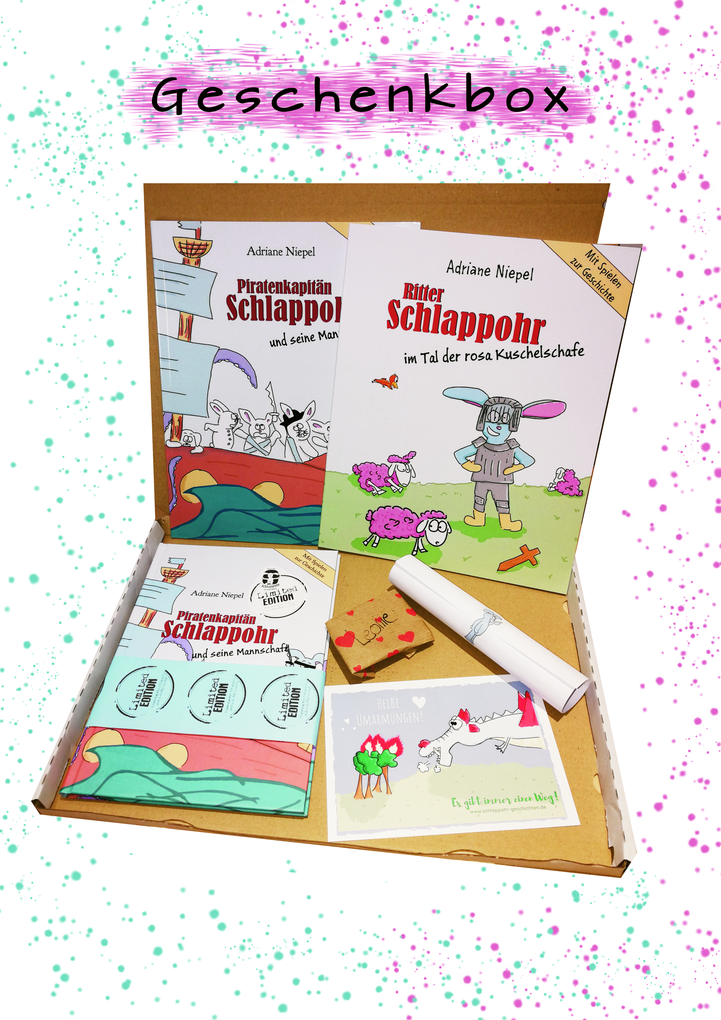 Schlappohr Geschichten Geschenk Box